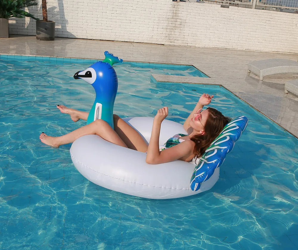 Fruit Floating Row Swimming Pool Floating Air Bed Pineapple Watermelon Cactus Summer Pool Beach Party Air Mattress Free Gifts