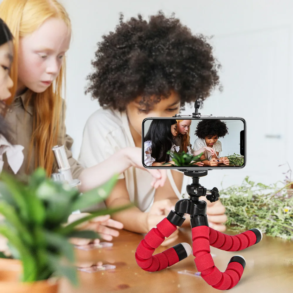 Tripod Octopus Sponge Mobile Phone Holder