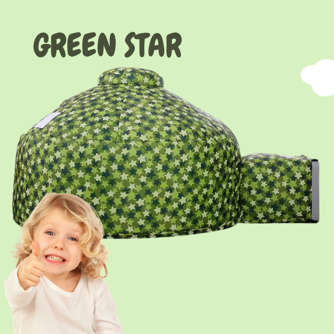 30 Seconds Setup Fort Building Children Kid Play Tent(not include fan)