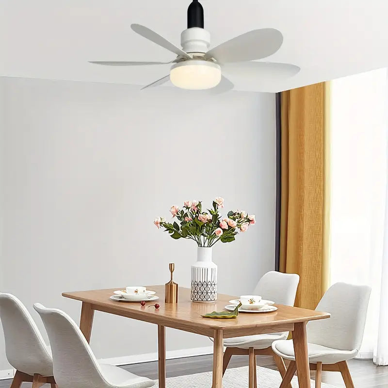 Socket Fan Light Screw Ceiling Fans With Lights And Remote