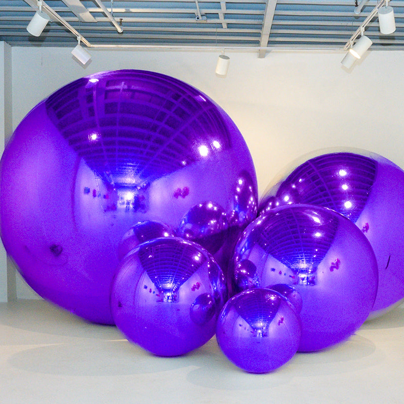 Inflatable Shopping mall decoration giant balloon Mirror Ball