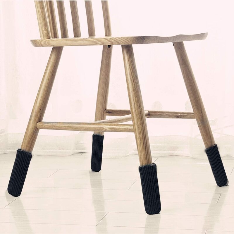 24 PCS Furniture Leg Knitted Furniture Protector