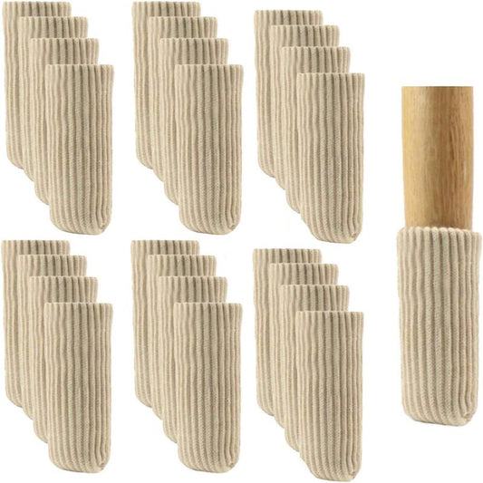 24 PCS Furniture Leg Knitted Furniture Protector