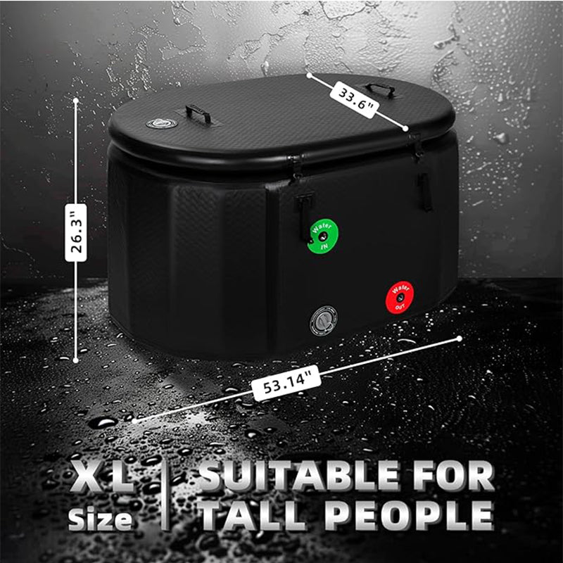 Cold Plunge Tub Portable Water Chiller Compatible Ice Tub for Recovery