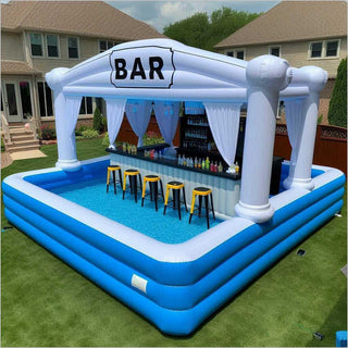 inflatable pool bar