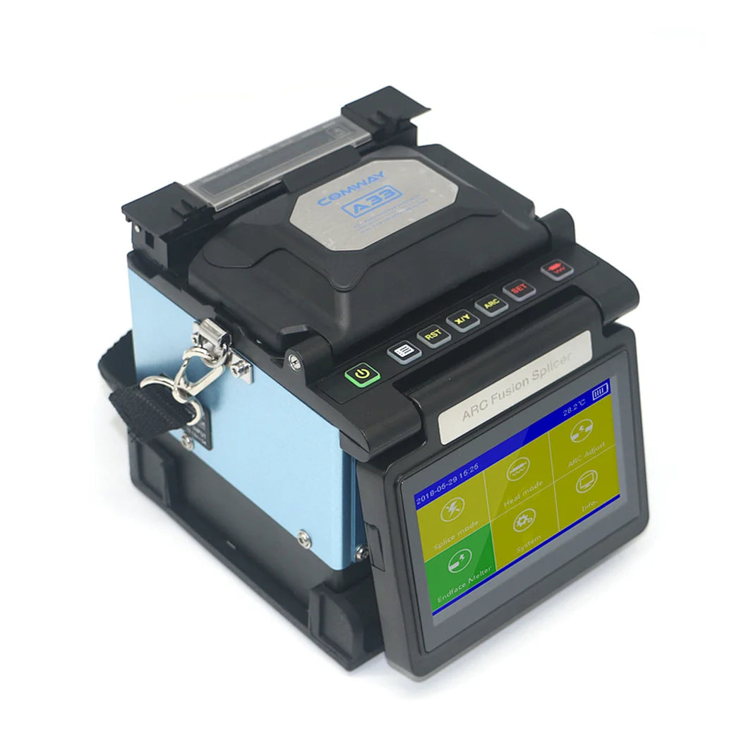 COMWAY A33 Fusion Splicer A33 Fiber Optic FTTx Splicing Machine