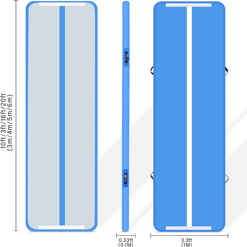 Gymnastics Tumbling Mats Inflatable Floor Mats for Home Use Training Mat