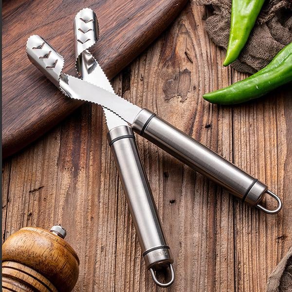 🔥Hot Sale - 50%OFF!!🔥Stainless Steel Chili Corer Peppers Seed Remover