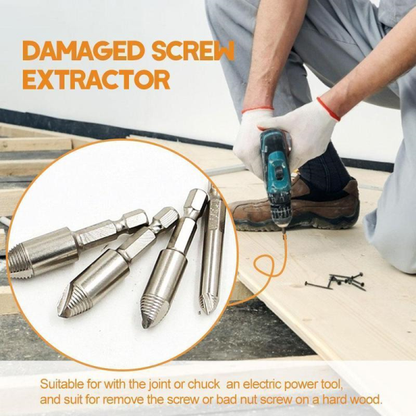 SHARPFEEL™ Damaged Screw Extractor