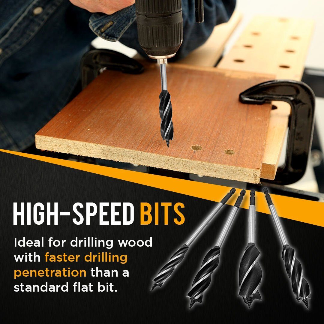 SHARPFEEL™ Wood High Speed Boring Bits