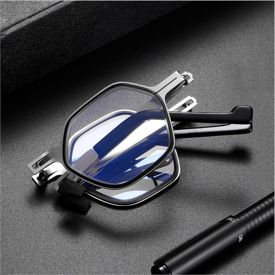 🔥2024 Hot Sell 🔥Ultra Light Titanium Material Screwless Foldable Reading Glasses
