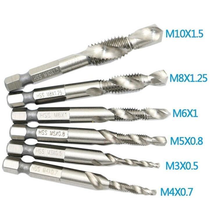 SHARPFEEL™ Composite Tap Drill Bit Set