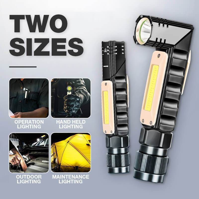 Multifunctional 360-degree Magnet Anti-fall Flashlight