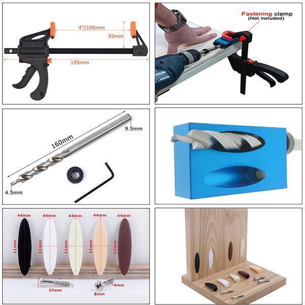 SHARPFEEL™ Pocket Hole Jig Kit