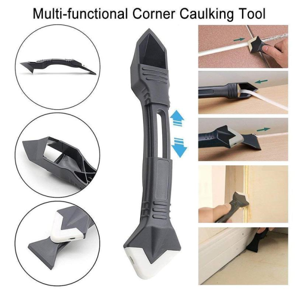 SHARPFEEL™ 3-in-1 Silicone Caulking Tools