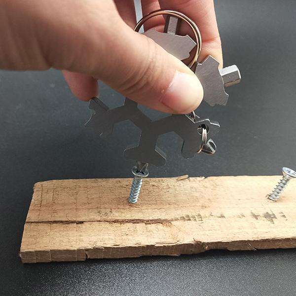 15-in-1 Stainless Snowflake Multi-Tool