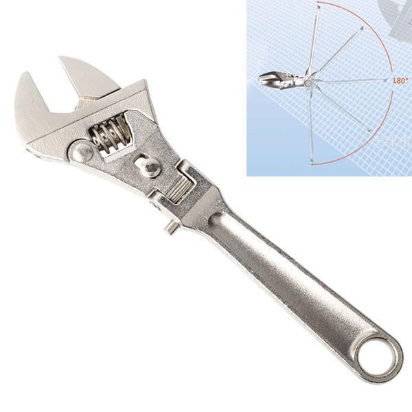 8 inch Adjustable Ratchet Wrench