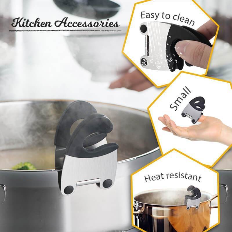 🔥Hot Sell🔥 Cookware Side Clip Rest Holder