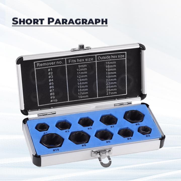 Nut Removal Tool