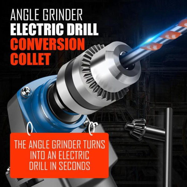 SHARPFEEL™ Angle Grinder Electric Drill Conversion Collet