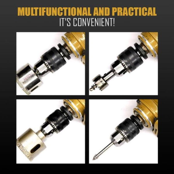 SHARPFEEL™ Angle Grinder Electric Drill Conversion Collet