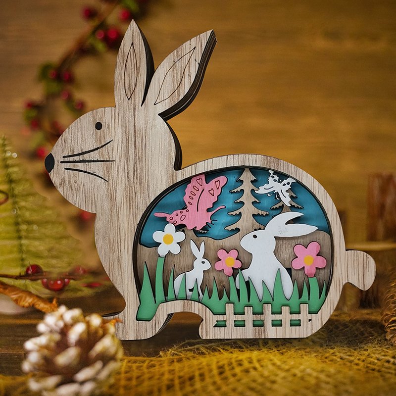 🐰Easter bunny wooden crafts