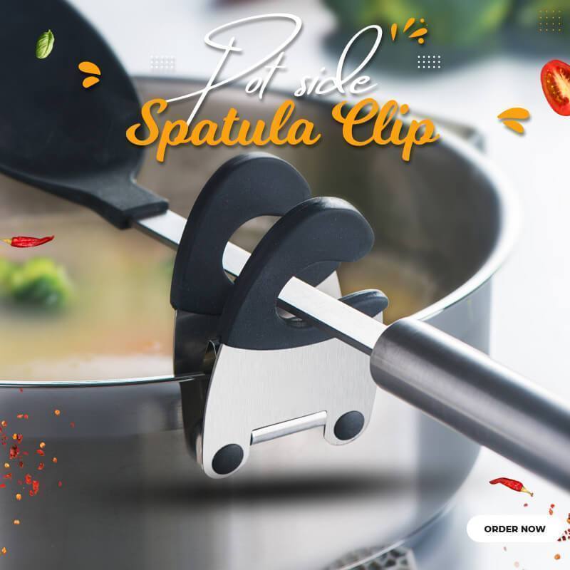 🔥Hot Sell🔥 Cookware Side Clip Rest Holder