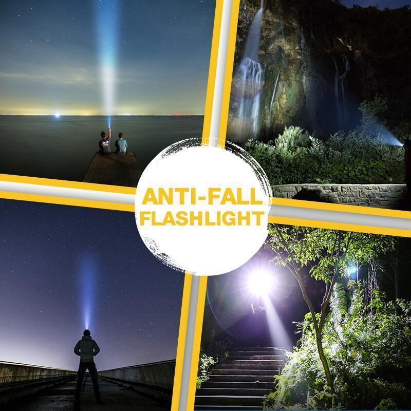 Multifunctional 360-degree Magnet Anti-fall Flashlight
