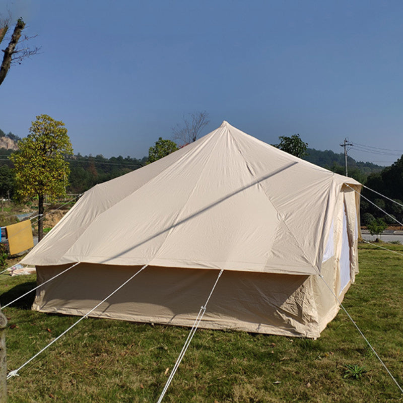 Outdoor Cotton Canvas Bell Tent for Family Travel Party and Hunting Camping Yurt Tent