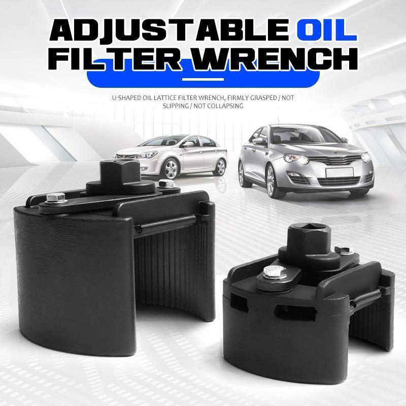 SHARPFEEL™ Adjustable Oil Filter Wrench