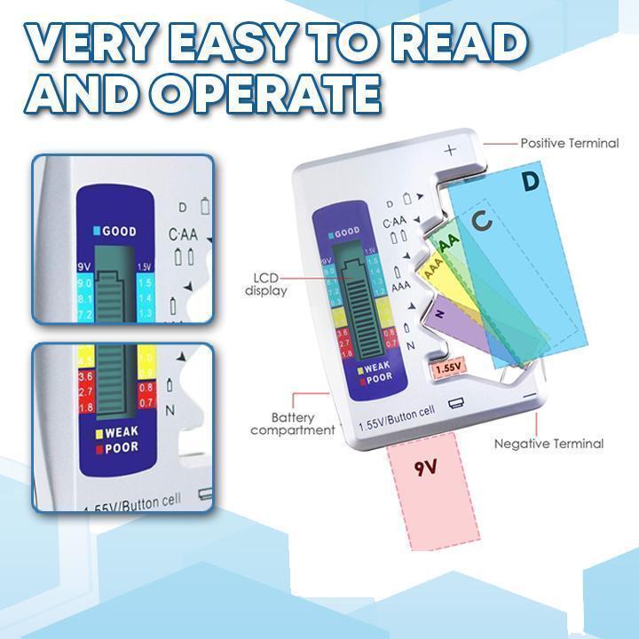 Digital Universal Battery Tester
