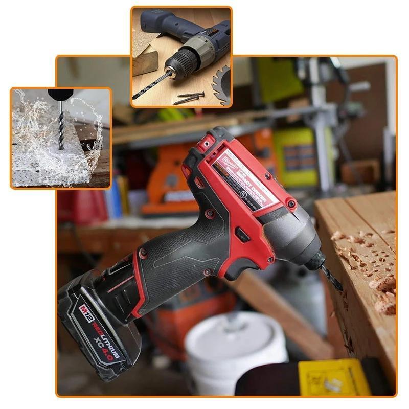 Triangular-overlord Handle Multifunctional Drill Bits