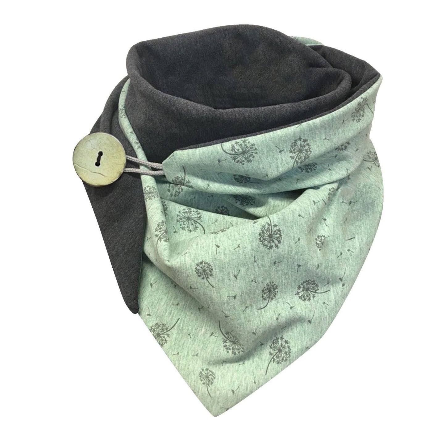 Winter Fashion Retro Multi-Purpose Shawl Button Scarf