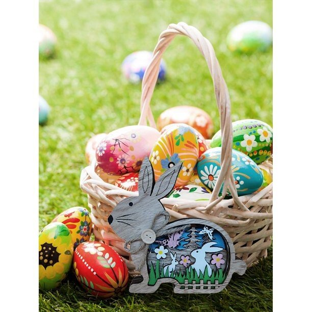 🐰Easter bunny wooden crafts