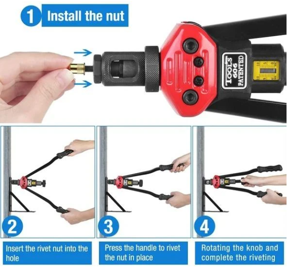 Premium Automatic Rivet Tool Set