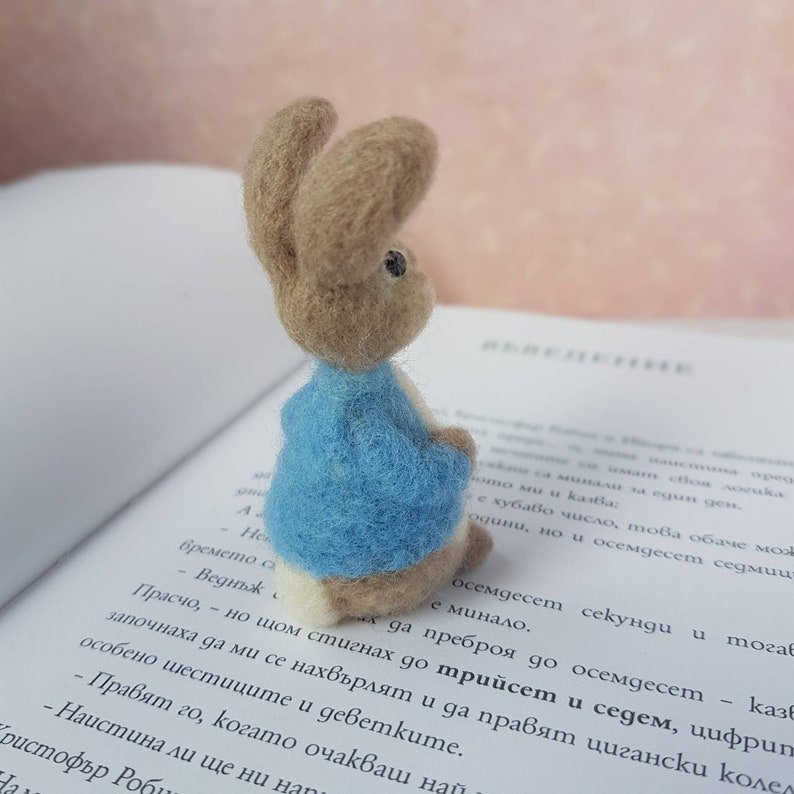 🐇Needle felted bunny, Easter Decor,💖Rabbit lover gift🎁