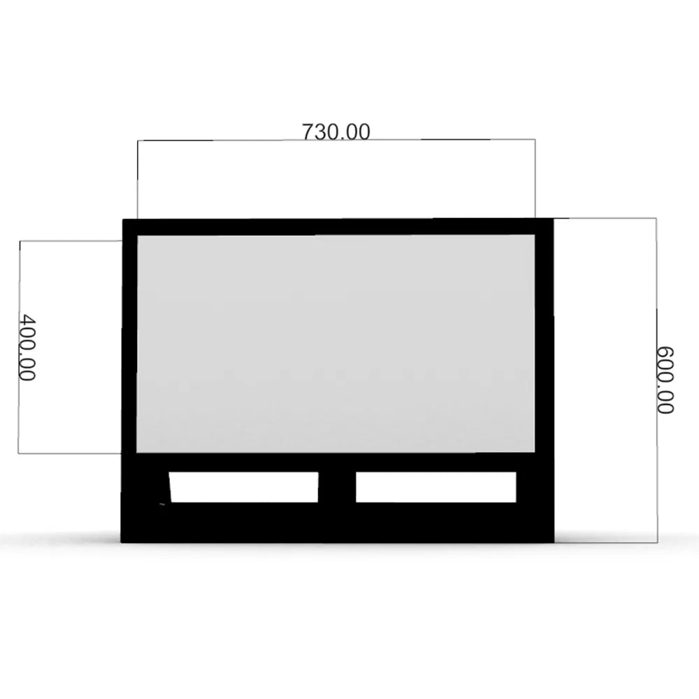 Party time large profesional inflatable movie screen drive in cinema projector screens for outdoor beach
