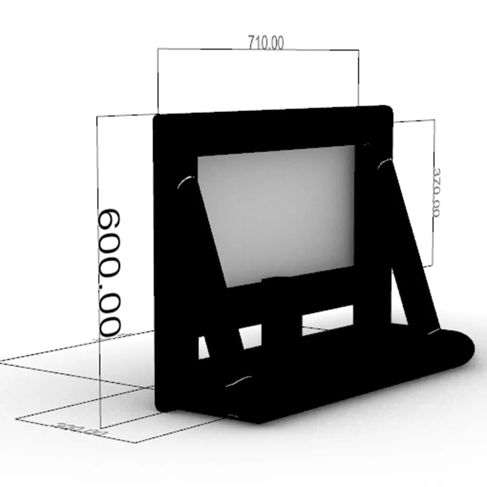 Party time large profesional inflatable movie screen drive in cinema projector screens for outdoor beach