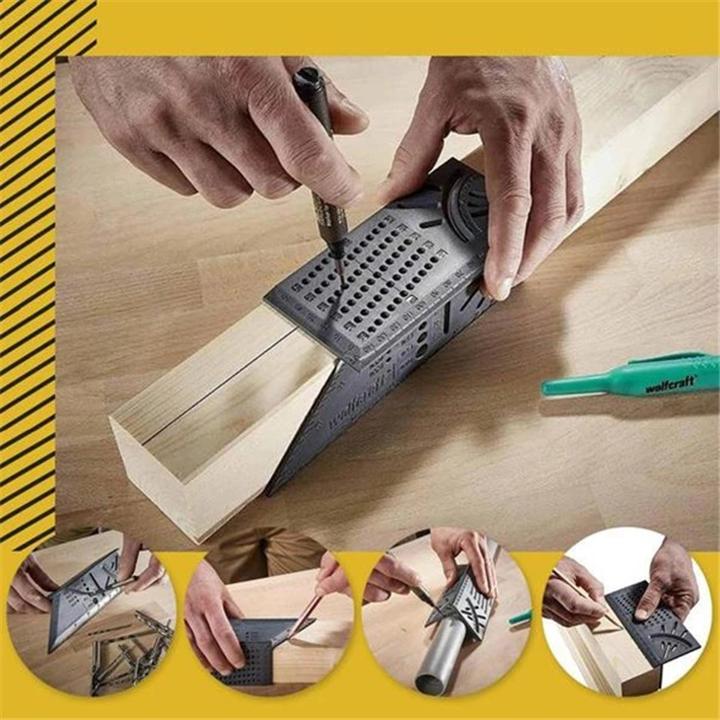 Hot Sale-3D Multi-Angle Measuring Ruler