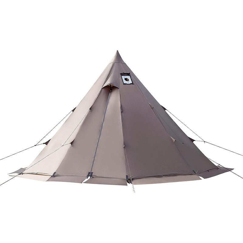 4 Season Tipi Tent for Family Camping Hunting Fishing Waterproof Wind-Proof