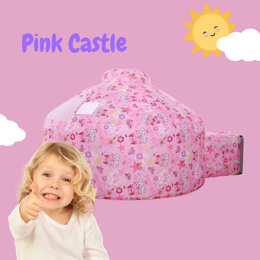 30 Seconds Setup Fort Building Children Kid Play Tent(not include fan)