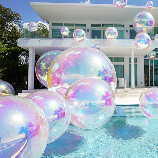 Inflatable Shopping mall decoration giant balloon Mirror Ball