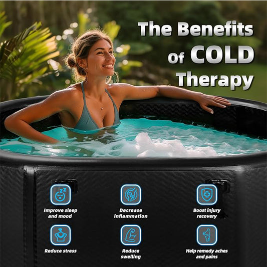 Cold Plunge Tub Portable Water Chiller Compatible Ice Tub for Recovery