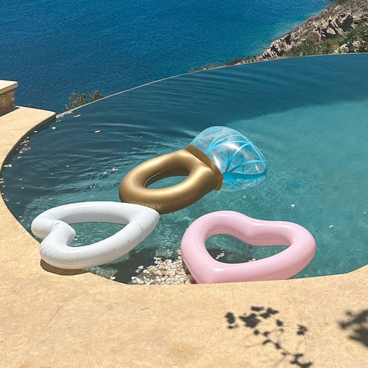 Fruit Floating Row Swimming Pool Floating Air Bed Pineapple Watermelon Cactus Summer Pool Beach Party Air Mattress Free Gifts