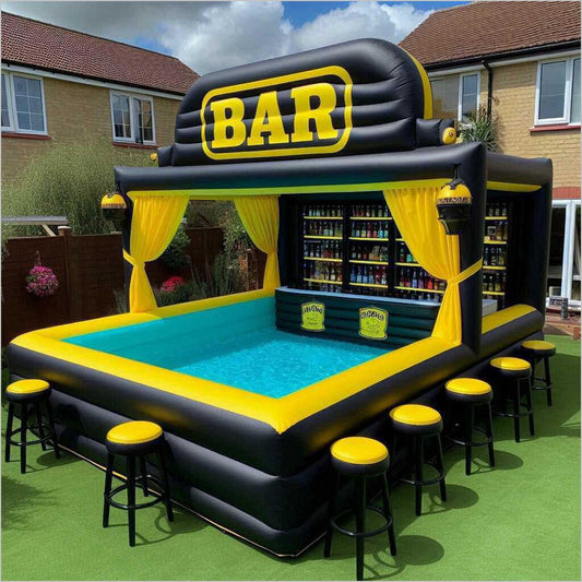 inflatable pool bar
