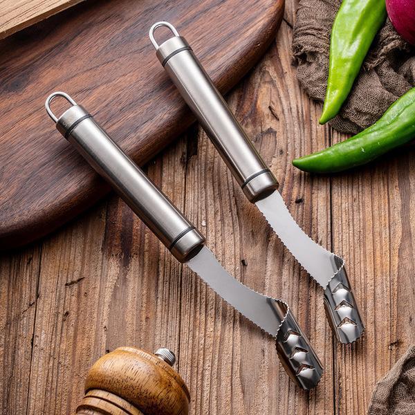 🔥Hot Sale - 50%OFF!!🔥Stainless Steel Chili Corer Peppers Seed Remover