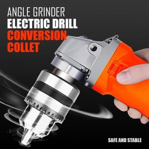 SHARPFEEL™ Angle Grinder Electric Drill Conversion Collet