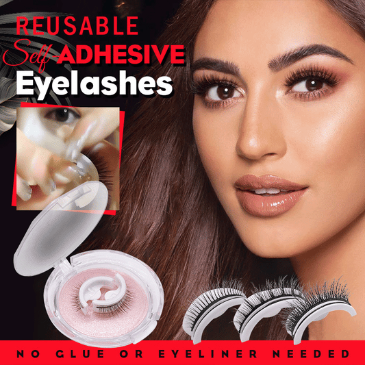 🎄Buy 1 Get 1 Free🎄Waterproof & Reusable Self-Adhesive Eyelashes.