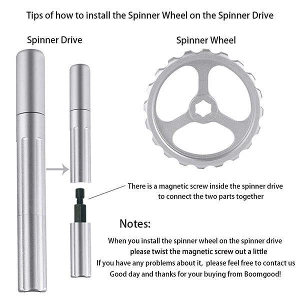 SHARPFEEL™ Spinner Drive Multi-Purpose Screwdriver