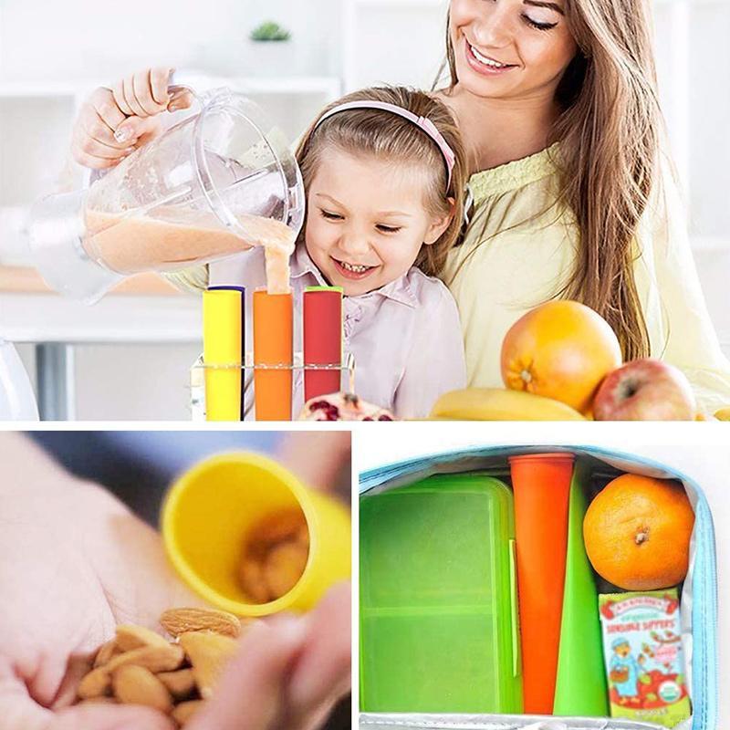 【BUY 1 GET 1 FREE】Colorful Silicone Ice Pop Mold Set